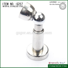 Unusual Stainless steel door stopper for glass door&shower door